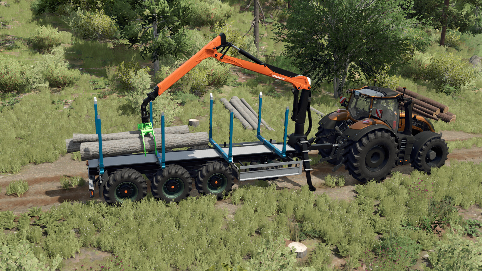 Lizard Forest Trailer Pack - Farming simulator 25 mod