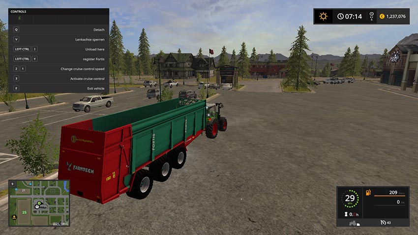 Fortis 3000 v1.0 - Farming simulator 17 mod