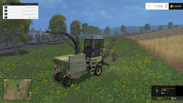 Fortschritt E281 [MP] v1.0 - Farming simulator 15 mod