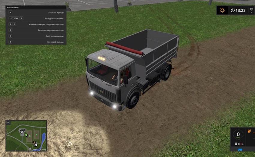 MAZ 5551 v3.0 - Farming simulator 17 mod